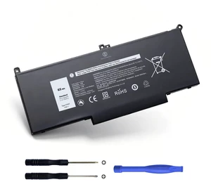 Upgraded 65Wh F3YGT Battery for Dell Latitude 14 7490 7480 Series Fit for Latitude 13 7000 7390 7380 Series, 12 7000 7280 7290 Series, and More Upgraded 65Wh F3YGT Battery for Dell Latitude 14 7490 7480 Series Fit for Latitude 13 7000 7390 7380 Series, 12 7000 7280 7290 Series, and More