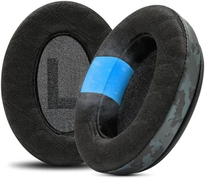Freeze Cloud - Angled Cooling Gel Earpads for HyperX Cloud Series Made by Wicked Cushions Extreme Comfort, New Freeze V2 Cooling Fabric, Extra Thick Black Camo Freeze Cloud - Angled Cooling Gel Earpads for HyperX Cloud Series Made by Wicked Cushions Extreme Comfort, New Freeze V2 Cooling Fabric, Extra Thick Black Camo