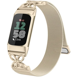 Metal Bands Compatible with Fitbit Charge 6/ Charge 5 Bands for Women Men, Stylish Cute Adjustable Breathable Watch Bracelet Sport Watch Strap Replacement Wristbands for Charge 6/Charge 5 Band Metal Bands Compatible with Fitbit Charge 6/ Charge 5 Bands for Women Men, Stylish Cute Adjustable Breathable Watch Bracelet Sport Watch Strap Replacement Wristbands for Charge 6/Charge 5 Band