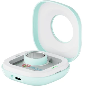 Portable Charging Case for Oura Ring Gen 4/5 Dock, 10 Charges, Green Pocket-Sized Travel Holder Case (Sizes 615), 1-Hour USB-C Recharge, Clear LED Window, Magnetic Snap-Lock Dock Excluded Portable Charging Case for Oura Ring Gen 4/5 Dock, 10 Charges, Green Pocket-Sized Travel Holder Case (Sizes 615), 1-Hour USB-C Recharge, Clear LED Window, Magnetic Snap-Lock Dock Excluded