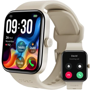 AMOLED S4 Smart Watch 1.78" Ultra-Clear Screen for Men Women Bluetooth Call Answer Fitness Tracker, Sleep Monitor IP68 Waterproof for iOS 11.0+ Android 9.0+ Gold AMOLED S4 Smart Watch 1.78" Ultra-Clear Screen for Men Women Bluetooth Call Answer Fitness Tracker, Sleep Monitor IP68 Waterproof for iOS 11.0+ Android 9.0+ Gold