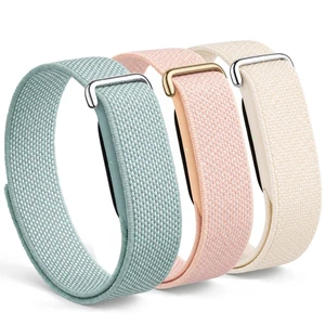 3 Pack Nylon Replacement Bands Compatible with Google Fitbit Air Soft Breathable Sport Wristband, Lightweight Micro-Adjustable Hook-and-Loop Strap for Gym Workout, Women Men 3 Pack Nylon Replacement Bands Compatible with Google Fitbit Air Soft Breathable Sport Wristband, Lightweight Micro-Adjustable Hook-and-Loop Strap for Gym Workout, Women Men