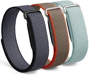 3 Pack Nylon Replacement Bands Compatible with Google Fitbit Air Soft Breathable Sport Wristband, Lightweight Micro-Adjustable Hook-and-Loop Strap for Gym Workout, Women Men 3 Pack Nylon Replacement Bands Compatible with Google Fitbit Air Soft Breathable Sport Wristband, Lightweight Micro-Adjustable Hook-and-Loop Strap for Gym Workout, Women Men
