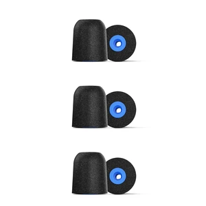 P-Series Memory Foam Replacement Ear Tips, Black, Large (3 Pairs) For Etymotic, NuForce, ISOtunes PRO, Q-Jays, & More, Superior Noise Isolation, Ultimate Comfort, Secure Fit P-Series Memory Foam Replacement Ear Tips, Black, Large (3 Pairs) For Etymotic, NuForce, ISOtunes PRO, Q-Jays, & More, Superior Noise Isolation, Ultimate Comfort, Secure Fit