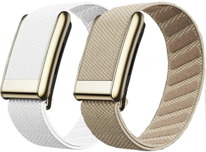 2-Pack Nylon Replacement Bands Compatible with WHOOP 5.0, One, Peak & Life, Adjustable Soft Elastic Woven Wristbands, Not for Gen 4 2-Pack Nylon Replacement Bands Compatible with WHOOP 5.0, One, Peak & Life, Adjustable Soft Elastic Woven Wristbands, Not for Gen 4