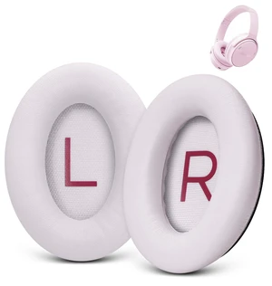 Ear Pads Replacement for Bose QC45 & QC & SE & QC Wireless - Petal Pink for QuietComfort 45 & QuietComfort SE & Quiet Comfort Wireless with Premium Protein Leather, Noise Isolation Memory Foam Ear Pads Replacement for Bose QC45 & QC & SE & QC Wireless - Petal Pink for QuietComfort 45 & QuietComfort SE & Quiet Comfort Wireless with Premium Protein Leather, Noise Isolation Memory Foam