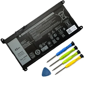 42Wh JPFMR Laptop Battery Replacement for Dell Chromebook 3100 3400 2-in-1 5488 5493 5593 P90F Series Notebook 0JPFMR 7MT0R 7MTOR 16DPH 7T0D3 07T0D3 DN33X RDNP5 65N6H 11.4V 3500mAh 42Wh JPFMR Laptop Battery Replacement for Dell Chromebook 3100 3400 2-in-1 5488 5493 5593 P90F Series Notebook 0JPFMR 7MT0R 7MTOR 16DPH 7T0D3 07T0D3 DN33X RDNP5 65N6H 11.4V 3500mAh