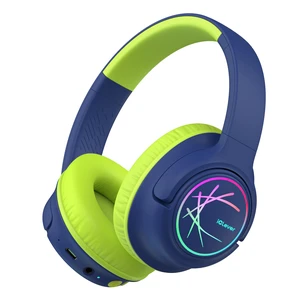 BTH18 Kids Bluetooth Headphones LED Lights for Toddler Boys Girls SafeSound Tech, 43H Playtime Stereo Sound, USB C Charging AUX Cable, Over Ear Kids Headphones Wireless for iPad/Tablet/Travel BTH18 Kids Bluetooth Headphones LED Lights for Toddler Boys Girls SafeSound Tech, 43H Playtime Stereo Sound, USB C Charging AUX Cable, Over Ear Kids Headphones Wireless for iPad/Tablet/Travel