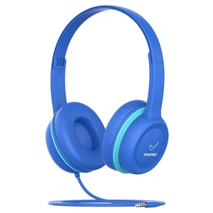 Kids Headphones, Wired Headphones for Kid with Safe Volume Limiter, Kid Headphone with Cord 3.5mm Jack, On-Ear Girls Boys Toddler Headphone for School Kids Headphones, Wired Headphones for Kid with Safe Volume Limiter, Kid Headphone with Cord 3.5mm Jack, On-Ear Girls Boys Toddler Headphone for School