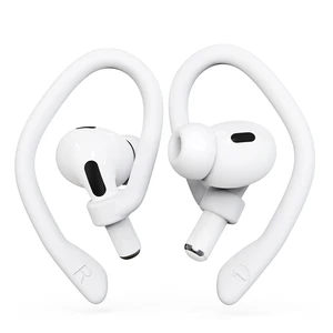 Ear Hooks 2 Pairs for AirPods Pro 2 & 1, AirPods 4 & 3, Anti-Slip Comfortable Fit, Ergonomic Design, Accessories (Small, White) Ear Hooks 2 Pairs for AirPods Pro 2 & 1, AirPods 4 & 3, Anti-Slip Comfortable Fit, Ergonomic Design, Accessories (Small, White)