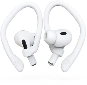 Ear Hooks 2 Pairs for AirPods Pro 2 & 1, AirPods 4 & 3 & 2 & 1, Airpod Ear Hook, Anti-Slip Comfortable Fit, Ergonomic Design, AirPods Accessories (Large, White) Ear Hooks 2 Pairs for AirPods Pro 2 & 1, AirPods 4 & 3 & 2 & 1, Airpod Ear Hook, Anti-Slip Comfortable Fit, Ergonomic Design, AirPods Accessories (Large, White)