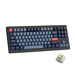 V3 Max TKL Wireless QMK Mechanical Keyboard, 2.4 GHz & Bluetooth 87 Keys Hot-Swappable Gateron Banana Switch, PBT Keycaps, Custom RGB Backlight, USB-C Wired, Mac Windows Linux Compatible V3 Max TKL Wireless QMK Mechanical Keyboard, 2.4 GHz & Bluetooth 87 Keys Hot-Swappable Gateron Banana Switch, PBT Keycaps, Custom RGB Backlight, USB-C Wired, Mac Windows Linux Compatible