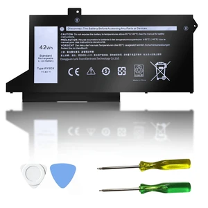 WY9DX 42wh Laptop Battery Replacement for Dell Latitude 5420 5520, Precision 3560 Series, WY9DX RJ40G 01K2CF 005R42 075X16 P137G P104F 0M3KCN 0WK3F1 P104F001 P137G001 11.4V 3500mAh 3-Cells WY9DX 42wh Laptop Battery Replacement for Dell Latitude 5420 5520, Precision 3560 Series, WY9DX RJ40G 01K2CF 005R42 075X16 P137G P104F 0M3KCN 0WK3F1 P104F001 P137G001 11.4V 3500mAh 3-Cells