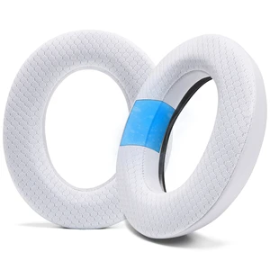 Freeze Momentum 4 & 5 - Cooling Gel Earpads for Sennheiser Momentum Made by Wicked Cushions Fits Momentum 4 & 5 Wireless. Boost Comfort, Thickness & Sound Isolation White Freeze Momentum 4 & 5 - Cooling Gel Earpads for Sennheiser Momentum Made by Wicked Cushions Fits Momentum 4 & 5 Wireless. Boost Comfort, Thickness & Sound Isolation White