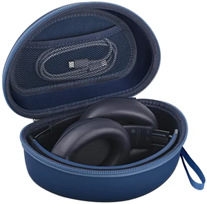 Headphone Case for Beats Solo 4/3/2, Studio 3/ Pro, BERIBES/KVIDIO/TOZO for SKULLCANDY / PICUN, Hard Shell EVA Travel Carrying Over-Ear Headphone Case, Mesh Bag for Cable, Handle Strap, Blue Headphone Case for Beats Solo 4/3/2, Studio 3/ Pro, BERIBES/KVIDIO/TOZO for SKULLCANDY / PICUN, Hard Shell EVA Travel Carrying Over-Ear Headphone Case, Mesh Bag for Cable, Handle Strap, Blue
