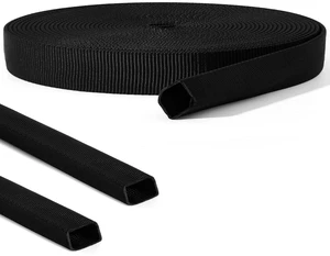 26 Ft Nylon Hydraulic Hose Protector Sleeve Cover,3/8 Inch Id Abrasion Resistant Wrap for TIG Torch Cables, Expandable Braided Sheath Protects from Heat, Flat Design for Cord Management 26 Ft Nylon Hydraulic Hose Protector Sleeve Cover,3/8 Inch Id Abrasion Resistant Wrap for TIG Torch Cables, Expandable Braided Sheath Protects from Heat, Flat Design for Cord Management