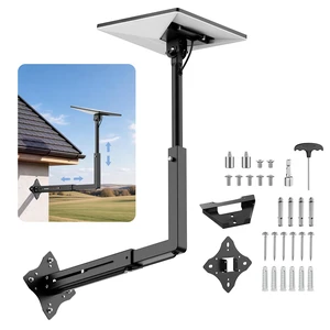 Extra Long Standard Mini Mount, 360 Adjustable Starlink Mini X Mount 14.7-24.4in Length Adjustment Starlink Mini Wall Mount with Telescoping Arm, Rustproof, Weatherproof for Concrete/Wood Walls Extra Long Standard Mini Mount, 360 Adjustable Starlink Mini X Mount 14.7-24.4in Length Adjustment Starlink Mini Wall Mount with Telescoping Arm, Rustproof, Weatherproof for Concrete/Wood Walls