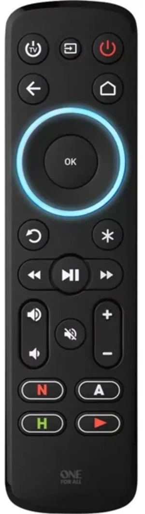 URC7935 Streamer Remote, 3 Devices, Learning, Backlit Key Set URC7935 controls up to 3 infrared devices, including streamers, TVs and soundbars, with learning and backlit keys URC7935 Streamer Remote, 3 Devices, Learning, Backlit Key Set URC7935 controls up to 3 infrared devices, including streamers, TVs and soundbars, with learning and backlit keys