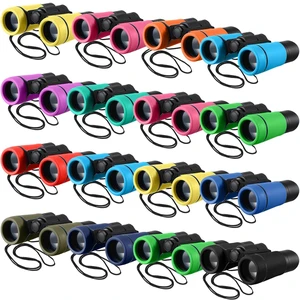 16 Pack Kids Binoculars,Assorted Shockproof folding design fits small hands for bird watching, camping, scavenger hunts, classrooms, VBS and party favors 16 Pack Kids Binoculars,Assorted Shockproof folding design fits small hands for bird watching, camping, scavenger hunts, classrooms, VBS and party favors