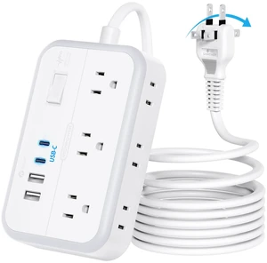 10FT Extension Cord 2 Prong, 2 Prong to 3 Prong Outlet Adapter, 1875W 2 Prong Power Strip with 4 USB Ports(2 USB C),Wall Mount Flat Plug Extension Cord Old House 10FT Extension Cord 2 Prong, 2 Prong to 3 Prong Outlet Adapter, 1875W 2 Prong Power Strip with 4 USB Ports(2 USB C),Wall Mount Flat Plug Extension Cord Old House