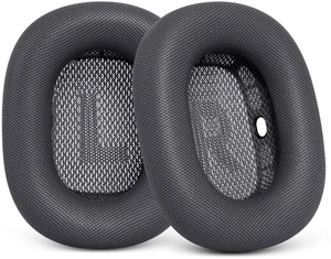 Ear Cushions for Apple AirPods Max 1 & 2, Replacement Cups Headphone Cover Upgraded Earpads for Air Pod Max with Protein Leather Silicone Gel for Workout Gym (Space Gray) Ear Cushions for Apple AirPods Max 1 & 2, Replacement Cups Headphone Cover Upgraded Earpads for Air Pod Max with Protein Leather Silicone Gel for Workout Gym (Space Gray)