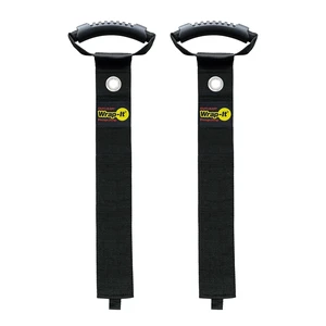 Easy-Carry Straps - 36 (2-Pack) Black with Grommet Heavy Duty Cord Carrying Strap Keeper and Extension Cord Organizer Easy-Carry Straps - 36 (2-Pack) Black with Grommet Heavy Duty Cord Carrying Strap Keeper and Extension Cord Organizer