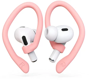 Ear Hooks 2 Pairs for AirPods Pro 2 & 1, AirPods 4 & 3, Anti-Slip Comfortable Fit, Ergonomic Design, Accessories (Medium, Pink) Ear Hooks 2 Pairs for AirPods Pro 2 & 1, AirPods 4 & 3, Anti-Slip Comfortable Fit, Ergonomic Design, Accessories (Medium, Pink)