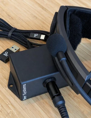Aviation Headset to USB Adapter (6-pin Lemo) Aviation Headset to USB Adapter (6-pin Lemo)