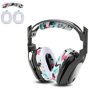 Mod Kit A40 - Earpads & Headband Replacement for Astro A40 Gen 4 & TR Made by Wicked Cushions Cooling Gel, Enhanced Comfort & Durability 90's White Mod Kit A40 - Earpads & Headband Replacement for Astro A40 Gen 4 & TR Made by Wicked Cushions Cooling Gel, Enhanced Comfort & Durability 90's White
