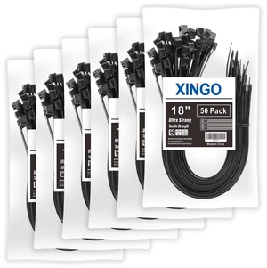 18 Inch Black Large Zip Ties Heavy Duty 300 PACK, 330 LBS Ultra Exclusive Strong Plastic Wire Ties, Large Cable Ties Extra Long Tie Wraps For Indoor and Outdoor Use 18 Inch Black Large Zip Ties Heavy Duty 300 PACK, 330 LBS Ultra Exclusive Strong Plastic Wire Ties, Large Cable Ties Extra Long Tie Wraps For Indoor and Outdoor Use