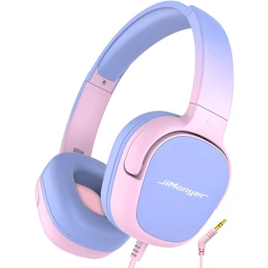 Kids Headphones with Safe Volume Limited for School (PinkGradient) 3.5mm Wired, Foldable, Stereo Sound On-Ear Headset for iPad Computer Boys Girls Kids Headphones with Safe Volume Limited for School (PinkGradient) 3.5mm Wired, Foldable, Stereo Sound On-Ear Headset for iPad Computer Boys Girls