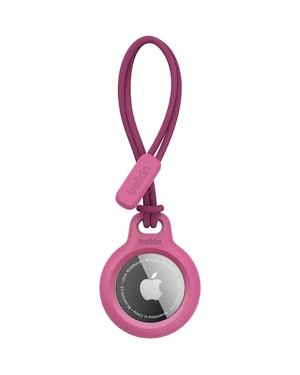 Apple Airtag Secure Holder With Strap - Apple Air Tag Keychain - Airtag Holder With Strap For Key Ring - Airtag Keychain Accessories - Scratch Resistant Airtag Case With Raised Edges - Pink Apple Airtag Secure Holder With Strap - Apple Air Tag Keychain - Airtag Holder With Strap For Key Ring - Airtag Keychain Accessories - Scratch Resistant Airtag Case With Raised Edges - Pink