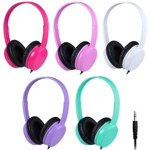 Classroom Headphones Bulk 5 Pack for Kids Student K-12, School On Ear Wired Headset, Durable Comfy Swivel Earphones for Computer Chromebook Laptop Library Airplane Travel(GS30, 5Mixed) Classroom Headphones Bulk 5 Pack for Kids Student K-12, School On Ear Wired Headset, Durable Comfy Swivel Earphones for Computer Chromebook Laptop Library Airplane Travel(GS30, 5Mixed)
