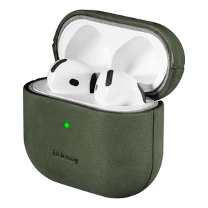 Crazy Horse Leather Case for AirPods 5 (2026) / AirPods 4 (2024) Warm Touch, Naturally Grippy, Full-Grain Waxed Pull-Up Leather, Unique Patina, Precise Fit, A Pleasure to Hold, Pine Green Crazy Horse Leather Case for AirPods 5 (2026) / AirPods 4 (2024) Warm Touch, Naturally Grippy, Full-Grain Waxed Pull-Up Leather, Unique Patina, Precise Fit, A Pleasure to Hold, Pine Green