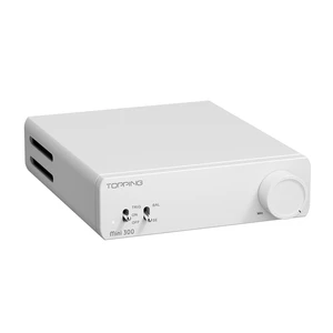 Topping Mini 300 Compact Desktop Power Amplifier - Fully-Balanced Class-D Amp, TRS/RCA Input, 12V Trigger, Ultra-Low Distortion, Zero-Noise Safe and Reliable (White) Topping Mini 300 Compact Desktop Power Amplifier - Fully-Balanced Class-D Amp, TRS/RCA Input, 12V Trigger, Ultra-Low Distortion, Zero-Noise Safe and Reliable (White)