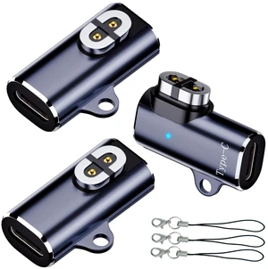 Shokz Headphone Charger Adapter 3-Pack USB C Charging Adapter to Shokz Magnetic Converter Compatible with Aftershokz Aeropex, Shokz OpenRun Pro/Air/Mini, OpenComm 2/UC Shokz Headphone Charger Adapter 3-Pack USB C Charging Adapter to Shokz Magnetic Converter Compatible with Aftershokz Aeropex, Shokz OpenRun Pro/Air/Mini, OpenComm 2/UC