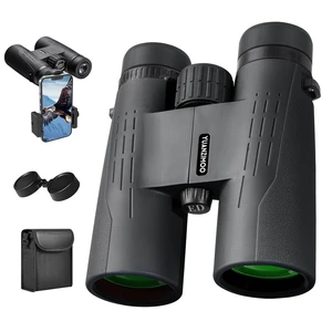 12x42 HD Binoculars for Adults High Powered Binoculars with Upgraded Phone Adapter Binocular with Low Light Night Vision for Bird Watching Hunting Outdoor Sports Concerts Black 12x42 HD Binoculars for Adults High Powered Binoculars with Upgraded Phone Adapter Binocular with Low Light Night Vision for Bird Watching Hunting Outdoor Sports Concerts Black