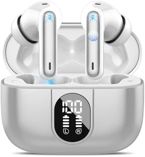 Wireless Earbuds, Bluetooth Headphones HiFi Stereo, 40H Playtime in-Ear Earbud, 2024 Bluetooth 5.3 Earbuds with LED Power Display, IP7 Waterproof Wireless Earphones Sport Headset for Android iOS Wireless Earbuds, Bluetooth Headphones HiFi Stereo, 40H Playtime in-Ear Earbud, 2024 Bluetooth 5.3 Earbuds with LED Power Display, IP7 Waterproof Wireless Earphones Sport Headset for Android iOS