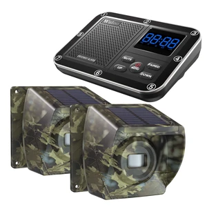 Solar Driveway Alarm Wireless Outside 1800ft Range, Outdoor Motion Sensor & Detector Driveway Alert System with Rechargeable Battery/Weatherproof/Mute Mode (1&2-Camouflage) Solar Driveway Alarm Wireless Outside 1800ft Range, Outdoor Motion Sensor & Detector Driveway Alert System with Rechargeable Battery/Weatherproof/Mute Mode (1&2-Camouflage)