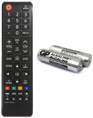 BN59-01301A Replacement for Samsung TV Remote Control (Non Universal) for UN55NU6900 UN32N5300 UN43NU6900 UN50NU6900 UN50NU7100 UN55NU7100 UN55NU7300 UN65NU7100 with GP Alkaline 2 pcs Batteries BN59-01301A Replacement for Samsung TV Remote Control (Non Universal) for UN55NU6900 UN32N5300 UN43NU6900 UN50NU6900 UN50NU7100 UN55NU7100 UN55NU7300 UN65NU7100 with GP Alkaline 2 pcs Batteries