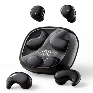 Sleep Earbuds for Side Sleepers, 2 in 1 Mini Earbuds Wireless Bluetooth for Sleeping, Discreet in-Ear Earphones for Small Ear Canals, Noise Cancelling, Small Ear Buds for Sleep, Work, Relax(Black) Sleep Earbuds for Side Sleepers, 2 in 1 Mini Earbuds Wireless Bluetooth for Sleeping, Discreet in-Ear Earphones for Small Ear Canals, Noise Cancelling, Small Ear Buds for Sleep, Work, Relax(Black)