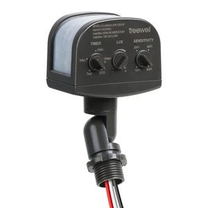 240-Degree Replacement Motion Sensor, Adjustable LUX(5-300) & Time & Detection Sensitivity Up to 60 Feet Range, 3 Working Modes Outdoor Motion Detector for Security Floodlight, Brown 240-Degree Replacement Motion Sensor, Adjustable LUX(5-300) & Time & Detection Sensitivity Up to 60 Feet Range, 3 Working Modes Outdoor Motion Detector for Security Floodlight, Brown