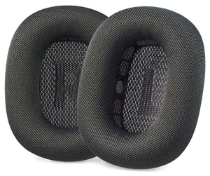 Ear Cushions Compatible with Apple AirPods Max Headphones - Space Gray Silicone Lined Mesh High-Density Foam Strong Magnet Ear Pads Ear Cushions Compatible with Apple AirPods Max Headphones - Space Gray Silicone Lined Mesh High-Density Foam Strong Magnet Ear Pads