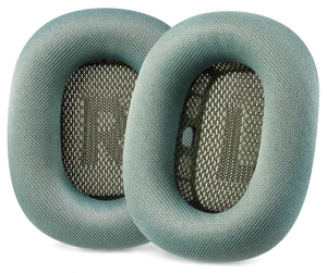 Premium Ear Cushions Compatible with Apple AirPods Max Headphones Green Silicone Lined Mesh High-Density Foam Strong Magnet Ear Pads Premium Ear Cushions Compatible with Apple AirPods Max Headphones Green Silicone Lined Mesh High-Density Foam Strong Magnet Ear Pads