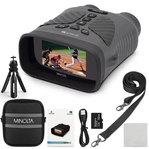 MNDM10B 4K Video 10x25 Digital Night Vision Monocular Kit (Gunmetal Includes a built-in camera for capturing what you see through the monocular MNDM10B 4K Video 10x25 Digital Night Vision Monocular Kit (Gunmetal Includes a built-in camera for capturing what you see through the monocular