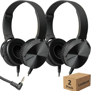 2 Pack Kids Headphones for School Classroom K-12, 3.5mm Jack, Swivel Foldable, Wired Headphones for Kids Children Boys Girls Toddler Teachers 2 Pack Kids Headphones for School Classroom K-12, 3.5mm Jack, Swivel Foldable, Wired Headphones for Kids Children Boys Girls Toddler Teachers