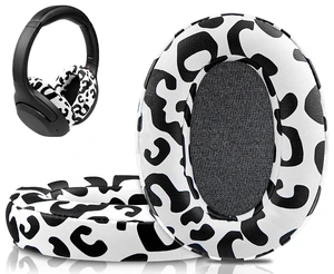 Earpads for Sony WH-XB900N/WH-CH710N/WH-CH720N/WH-RF400/MDR-RF895RK Headphones, Ear Pads Cushions with Soft Protein Leather, High Density Foam - Snow Leopard Earpads for Sony WH-XB900N/WH-CH710N/WH-CH720N/WH-RF400/MDR-RF895RK Headphones, Ear Pads Cushions with Soft Protein Leather, High Density Foam - Snow Leopard
