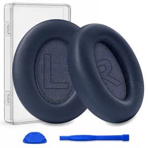 Replacement Ear Pads for Anker Soundcore Life Q20/Q20i/Q20BT/Q20+/Life 2 Headphones, Replcement Earpads Ear Cushions Ear Cups Cover Repair Parts (Midnight Blue) Replacement Ear Pads for Anker Soundcore Life Q20/Q20i/Q20BT/Q20+/Life 2 Headphones, Replcement Earpads Ear Cushions Ear Cups Cover Repair Parts (Midnight Blue)