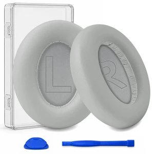 Replacement Ear Pads for Anker Soundcore Life Q20/Q20i/Q20BT/Q20+/Life 2 Headphones, Replcement Earpads Ear Cushions Ear Cups Cover Repair Parts (Sliver) Replacement Ear Pads for Anker Soundcore Life Q20/Q20i/Q20BT/Q20+/Life 2 Headphones, Replcement Earpads Ear Cushions Ear Cups Cover Repair Parts (Sliver)