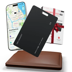 KeySmart SmartCard Lite 2 Year Battery Wallet Tracker for iPhone Compatible with Apple Find My App, Long-Lasting Single-Use 2-Year Battery Life, Slim Tracking Card KeySmart SmartCard Lite 2 Year Battery Wallet Tracker for iPhone Compatible with Apple Find My App, Long-Lasting Single-Use 2-Year Battery Life, Slim Tracking Card